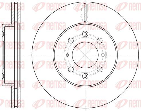 Kawe 62.2410 - Brake Disc autospares.lv