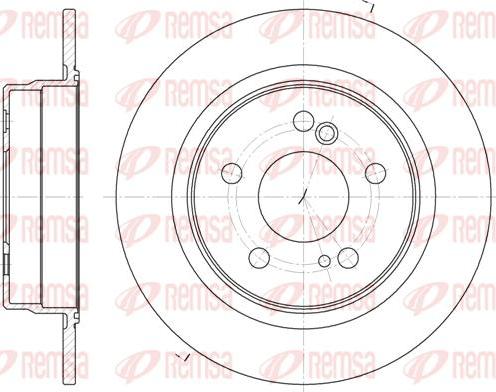 Kawe 6270 00 - Brake Disc autospares.lv