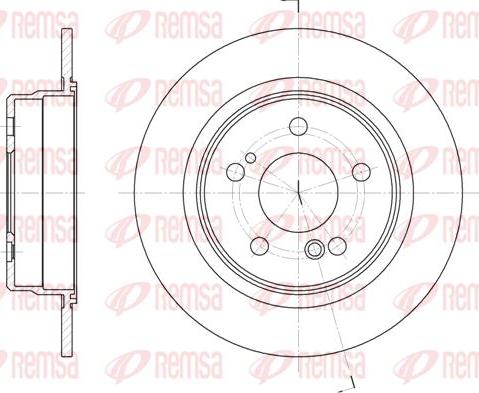 Kawe 6271 00 - Brake Disc autospares.lv