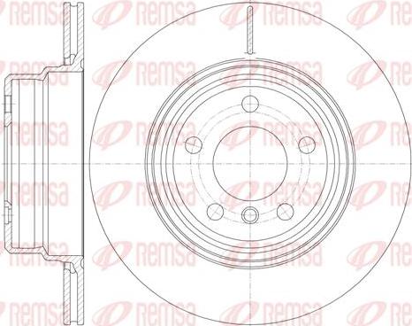 Kawe 6755 10 - Brake Disc autospares.lv