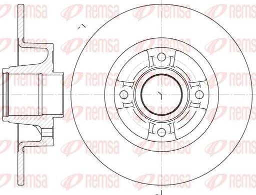 Kawe 6750 00 - Brake Disc autospares.lv