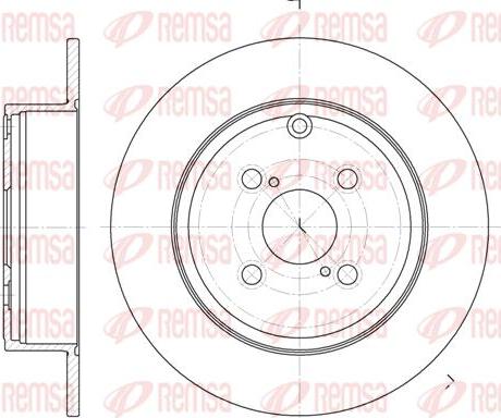 Kawe 6705 00 - Brake Disc autospares.lv