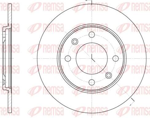 Kawe 6714 00 - Brake Disc autospares.lv