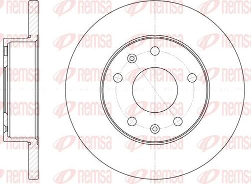 Kawe 6721 00 - Brake Disc autospares.lv