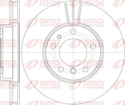 Kawe 6778 10 - Brake Disc autospares.lv