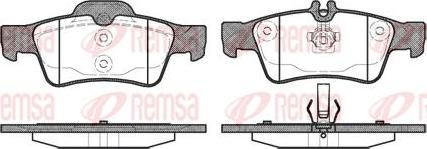 Kawe 0991 00 - Brake Pad Set, disc brake autospares.lv