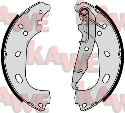 Kawe 09500 - Brake Shoe Set autospares.lv