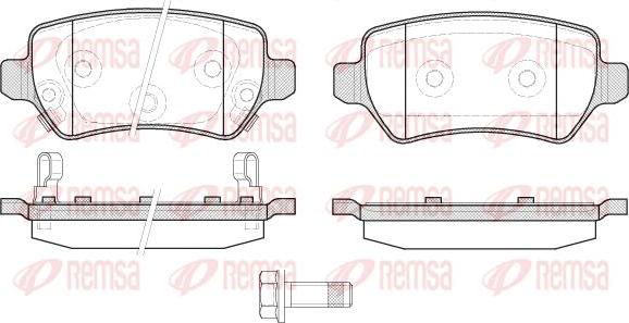 Kawe 0957 22 - Brake Pad Set, disc brake autospares.lv