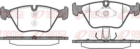 Kawe 0963 10 - Brake Pad Set, disc brake autospares.lv