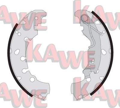 Kawe 09090 - Brake Shoe Set autospares.lv