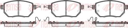 Kawe 0985 02 - Brake Pad Set, disc brake autospares.lv