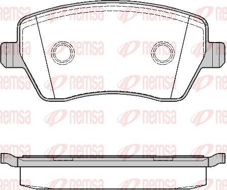 Kawe 0987 00 - Brake Pad Set, disc brake autospares.lv