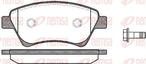 Kawe 0976 00 - Brake Pad Set, disc brake autospares.lv