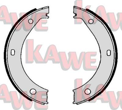 Kawe 04690 - Brake Shoe Set, parking brake autospares.lv