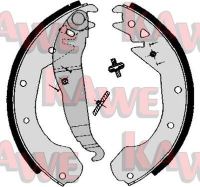 Kawe 04650 - Brake Shoe Set autospares.lv