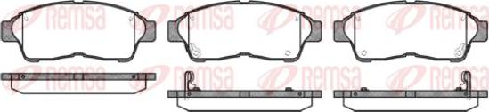 Kawe 0402 02 - Brake Pad Set, disc brake autospares.lv