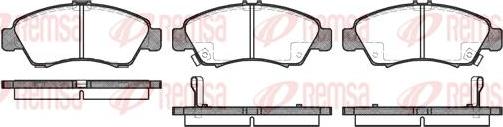 Kawe 0419 02 - Brake Pad Set, disc brake autospares.lv