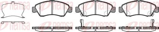 Kawe 0419 22 - Brake Pad Set, disc brake autospares.lv