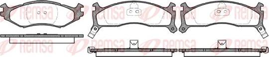 Kawe 0484 02 - Brake Pad Set, disc brake autospares.lv