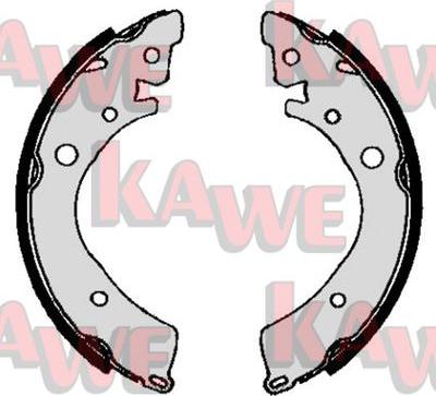 Kawe 04350 - Brake Shoe Set autospares.lv