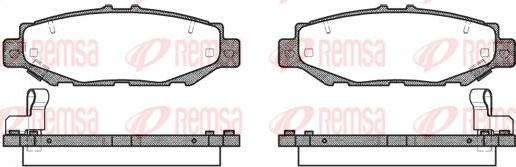 Kawe 0424 04 - Brake Pad Set, disc brake autospares.lv