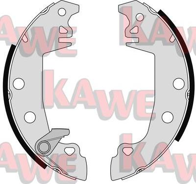Kawe 05930 - Brake Shoe Set autospares.lv