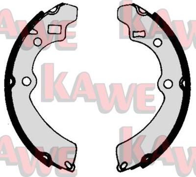 Kawe 05920 - Brake Shoe Set autospares.lv