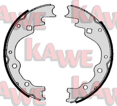 Kawe 05450 - Brake Shoe Set autospares.lv