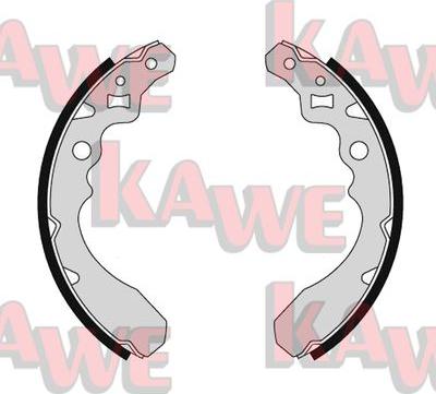 Kawe 05650 - Brake Shoe Set autospares.lv