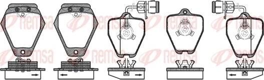 Kawe 0508 02 - Brake Pad Set, disc brake autospares.lv