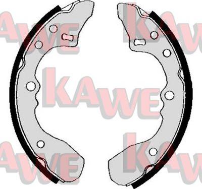 Kawe 05320 - Brake Shoe Set autospares.lv