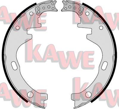 Kawe 05250 - Brake Shoe Set autospares.lv