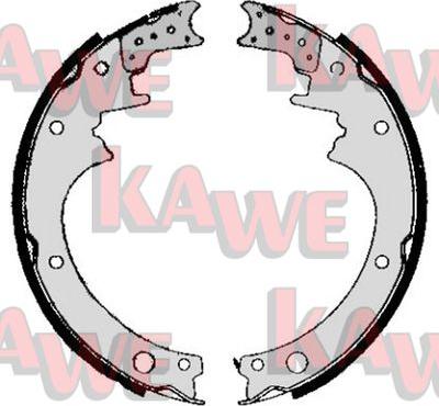 Kawe 05200 - Brake Shoe Set autospares.lv