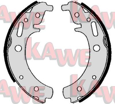 Kawe 05790 - Brake Shoe Set autospares.lv