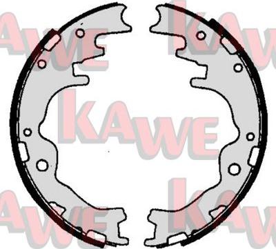 Kawe 06510 - Brake Shoe Set autospares.lv