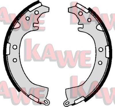 Kawe 06680 - Brake Shoe Set autospares.lv