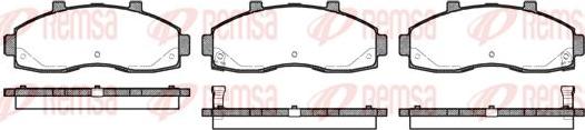 Kawe 0662 02 - Brake Pad Set, disc brake autospares.lv