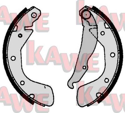 Kawe 06800 - Brake Shoe Set autospares.lv