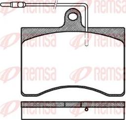 Kawe 0090 04 - Brake Pad Set, disc brake autospares.lv