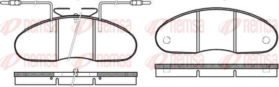 Kawe 0048 02 - Brake Pad Set, disc brake autospares.lv