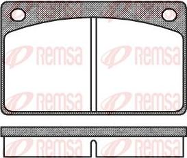 Kawe 0042 00 - Brake Pad Set, disc brake autospares.lv