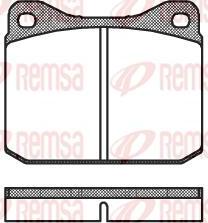 Kawe 0010 10 - Brake Pad Set, disc brake autospares.lv