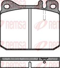 Kawe 0010 20 - Brake Pad Set, disc brake autospares.lv