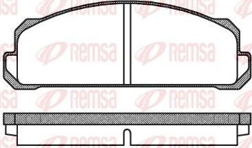 Kawe 0022 40 - Brake Pad Set, disc brake autospares.lv