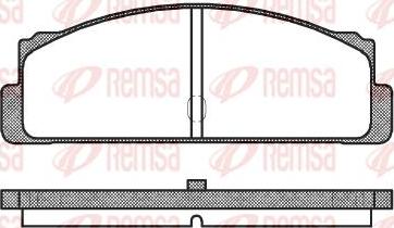 Kawe 0022 10 - Brake Pad Set, disc brake autospares.lv