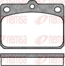 Kawe 0079 00 - Brake Pad Set, disc brake autospares.lv