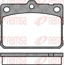 Kawe 0079 30 - Brake Pad Set, disc brake autospares.lv