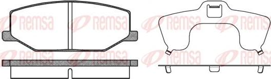 Kawe 0190 10 - Brake Pad Set, disc brake autospares.lv