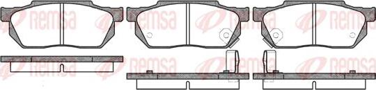 Kawe 0193 02 - Brake Pad Set, disc brake autospares.lv