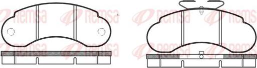 Kawe 0142 00 - Brake Pad Set, disc brake autospares.lv